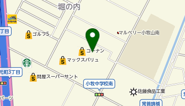 コーナン小牧店の地図画像