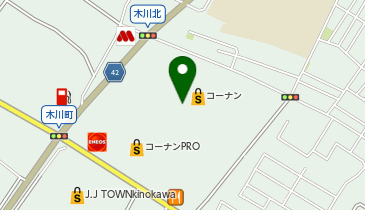 コーナン草津店の地図画像