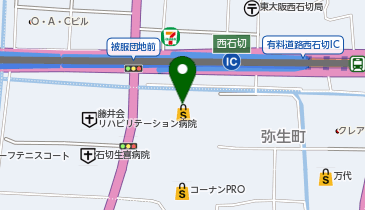 コーナン外環新石切店の地図画像