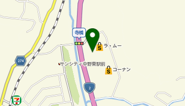 コーナン中野東店の地図画像