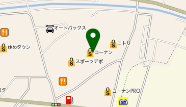 コーナン徳島藍住店の地図画像