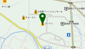 コーナン徳島小松島店の地図画像