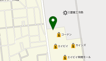 コーナン中央林間店の地図画像