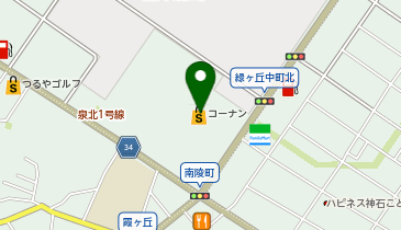 コーナン堺店の地図画像