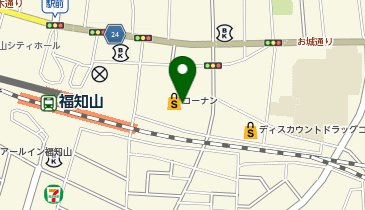 コーナン福知山店の地図画像