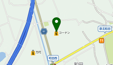 コーナン泉北2号小代店の地図画像