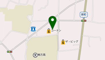 コーナン鴨方店の地図画像