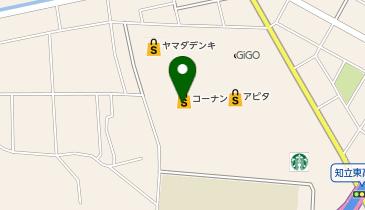 コーナン知立店の地図画像
