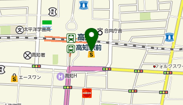 コーナン高知駅前店の地図画像
