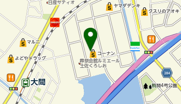 コーナン須崎店の地図画像