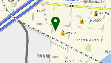 コーナン兵庫松原通店生活館の地図画像