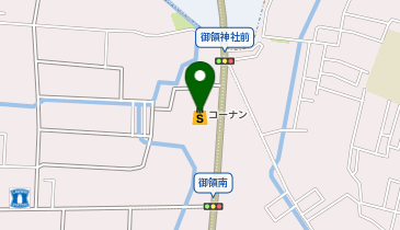 コーナン大東御領店の地図画像