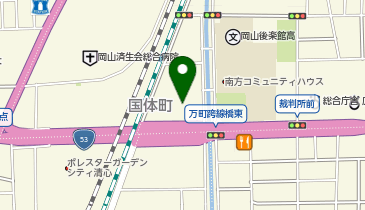コーナン岡山駅北店の地図画像