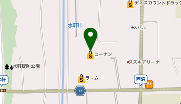 コーナン和歌山西浜店の地図画像