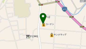 コーナン厚木戸室店の地図画像