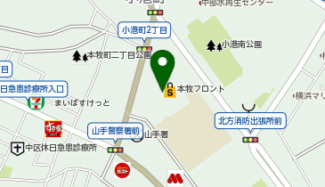 コーナン本牧フロント店の地図画像