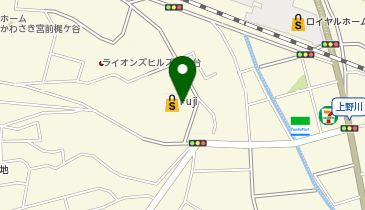 コーナン宮前上野川店の地図画像