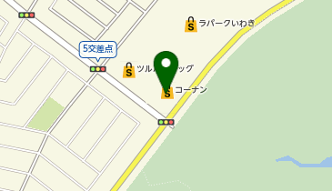 コーナンドイトラパークいわき店の地図画像