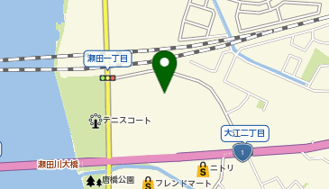 コーナン大津瀬田川店の地図画像
