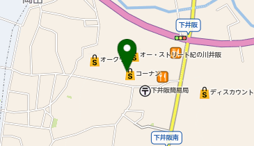 コーナンオーストリート紀の川店の地図画像