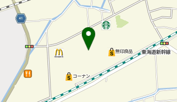 コーナンノブレスパルク袋井店の地図画像