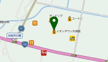 コーナンイオンタウン大須賀店の地図画像