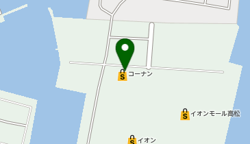 コーナン香西本町店の地図画像