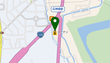 コーナン羽曳野店の地図画像
