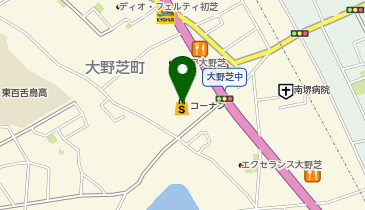 コーナンPRO大野芝店の地図画像