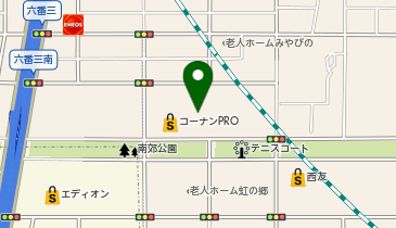 コーナンPRO熱田四番町店の地図画像