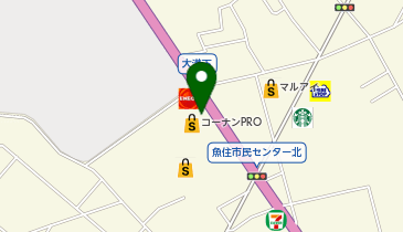 コーナンPRO魚住店の地図画像