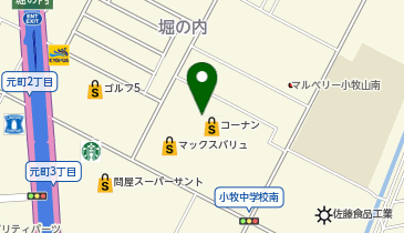 コーナンPRO小牧店の地図画像
