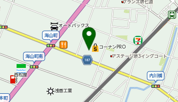 コーナンPRO堺三宝店の地図画像