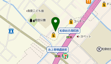 コーナンPRO泉大津店の地図画像