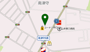 コーナンPRO南津守店の地図画像