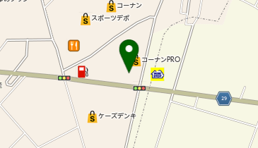コーナンPRO徳島藍住店の地図画像