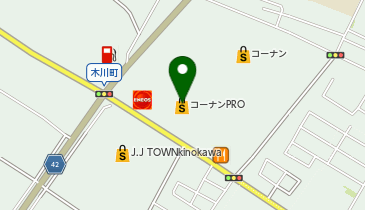 コーナンPRO草津店の地図画像