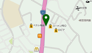 コーナンPRO福岡新宮店の地図画像
