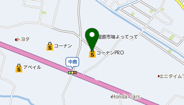 コーナンPRO岩出店の地図画像