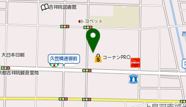 コーナンPRO吉祥院店の地図画像