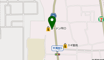 コーナンPRO天美西店の地図画像