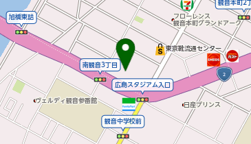 コーナンPRO広島観音店の地図画像