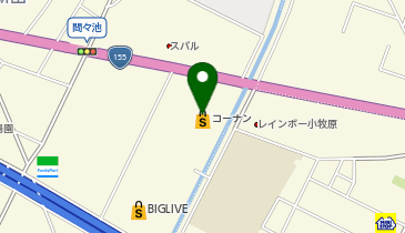 コーナンPRO新小牧パワーズ店の地図画像