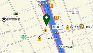 コーナンPROドイト与野店の地図画像