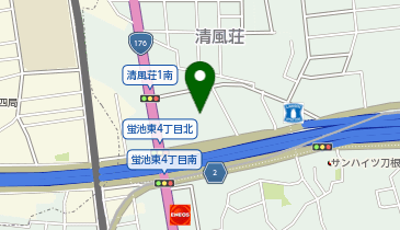 コーナン中環蛍池店の地図画像
