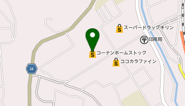 ホームストック印南店の地図画像