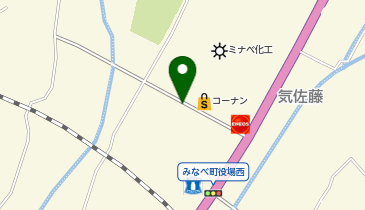 ホームストック南部店の地図画像