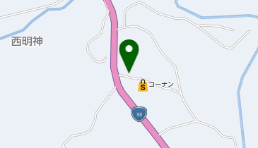 ホームストック久万店の地図画像