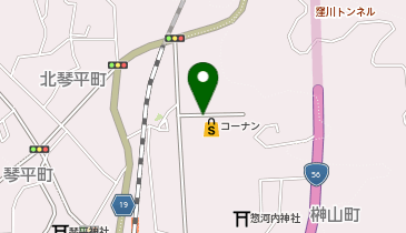 ホームストック窪川店の地図画像