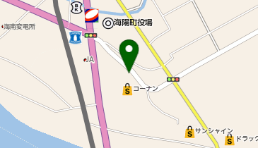 ホームストック徳島海南店の地図画像